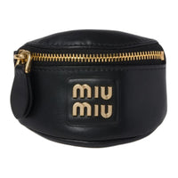 MIU MIU Calfskin Bracelets Women's Black