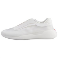 PRADA Re Nylon Low Top Casual Shoes 4cm Men's White