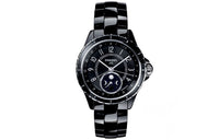CHANEL Wrist Watch Automatic Mechanical Movement Ceramic Strap Black Dial Women's Watch H3406