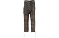 MIU MIU FW22 Casual Pants Women's Brown