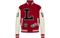 LOUIS VUITTON FW22 Baseball Jacket Men's Red