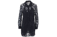 SAINT LAURENT Long-Sleeved Dresses Women's Black