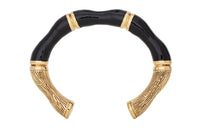 SAINT LAURENT Bangles Men Gold/Black