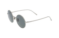 CHANEL Round Sunglasses Women's Silver