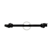 SAINT LAURENT Nappa Leather, Sterling Silver Bracelets Unisex Black