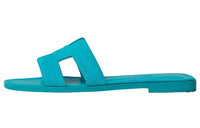 HERMES Oran Slip Resistant Slide Slippers Women's Blue