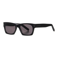 SAINT LAURENT PVC Polyvinyl Chloride Rectangular Sunglasses Men Black