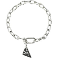 PRADA Silver Bracelets Unisex Silver