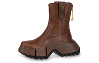 LOUIS VUITTON Ankle Boots Women's Brown