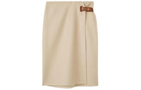 Loro Piana Casual Short Skirts Women's Khaki