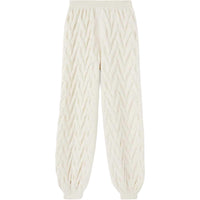 Loro Piana FW24 Casual Pants Women's Snow White