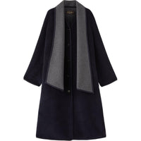 Loro Piana Asymmetric collar Coat