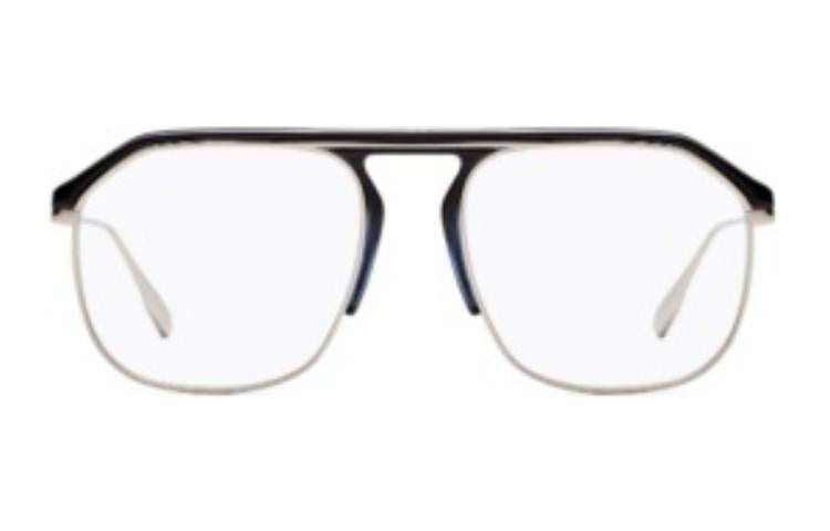 DIOR - Irregular Shape Eyeglass Frames Unisex Black
