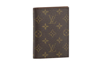 LOUIS VUITTON Coated Canvas Card Holders Passport Holders Men's Brown