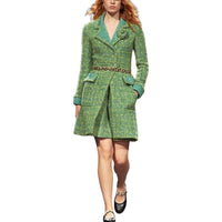 CHANEL 24 New Fall And Winter Arrivals Coats Women's Light Green