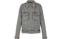 LOUIS VUITTON New Quarterly Products Of LV Denim Jackets Men Gray
