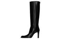 SAINT LAURENT Nina 110mm Leather Over-the-knee Boots