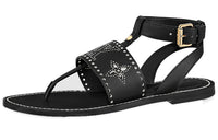 LOUIS VUITTON Strap Sandals Women's Black