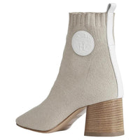 HERMES Volver Ankle Boots Women's Gray