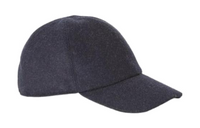 Loro Piana Baseball Caps Men's Dark Blue