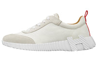 HERMES Bouncing Low-Top Casual Shoes Women's White