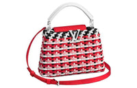 LOUIS VUITTON Taurillon Cow Leather Shoulder Bag Crossbody Bag Handbag Regular Women's Red