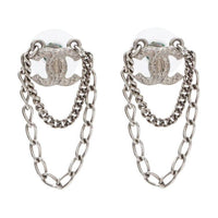 CHANEL Pre-Owned 2009 CC Drop Earrings