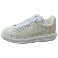 LOUIS VUITTON Low-Top Skateboard Shoes Men's White