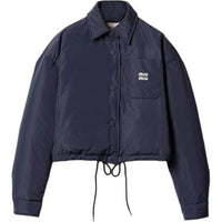 MIU MIU Down Jacket Women's Dark Blue