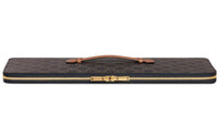 CELINE Leather Trim Tie Box Storage Bag Men's Tawny