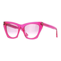 SAINT LAURENT Cat Eye Sunglasses Men's Pink