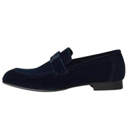HERMES Paris Loafers Men's Blue