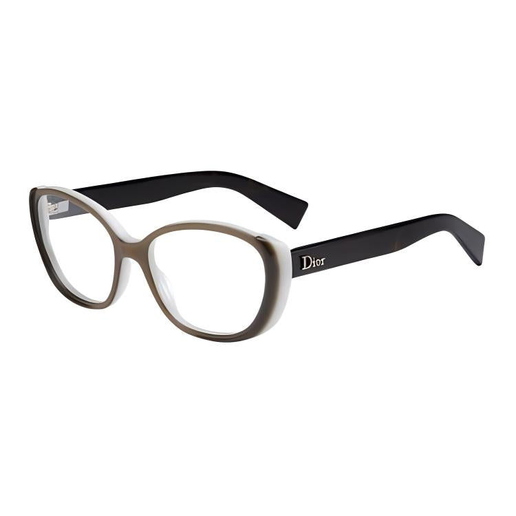 DIOR - Cat Eye Eyeglass Frames Women's Brown
