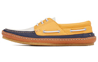 SAINT LAURENT Ashe Colour-block Boat Shoes