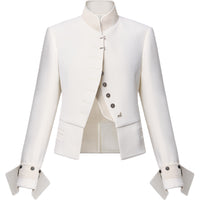 LOUIS VUITTON Wool Crepe Riding Jacket