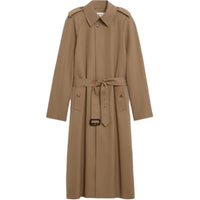 CELINE Trench Coat Women's Camel