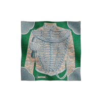 HERMES Silk Silk Scarves Women's Green
