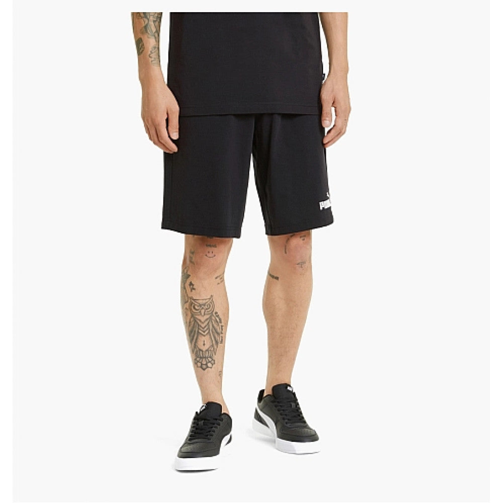 PUMA Essentials Jersey Shorts 'Black' 586706-01