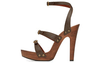 SAINT LAURENT Joan 100 Platform Sandals