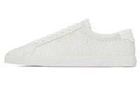 SAINT LAURENT Andy Python White