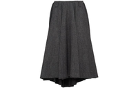 PRADA FW22 Casual Long Skirts Women's Slate Gray