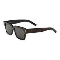 SAINT LAURENT Acetate Square Sunglasses Women's Tortoiseshell