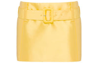 PRADA Casual Short Skirts Women's Yellow