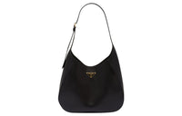 PRADA Leather Handbag, Shoulder Bag Women's Black