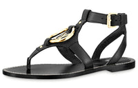 LOUIS VUITTON Faro Strap Sandals Women's Black