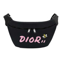 DIOR Nylon Fanny Pack Unisex Black