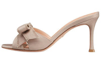 DIOR Slip-Resistant Slide Slippers 8cm Women's Light Brown
