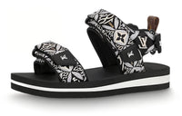 LOUIS VUITTON Arcade Beach Sandals Women's Black