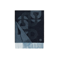 HERMES Cashmere Knit Scarves Men's