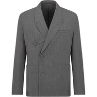 DIOR SS25 Business Suits Coats Men's Gray